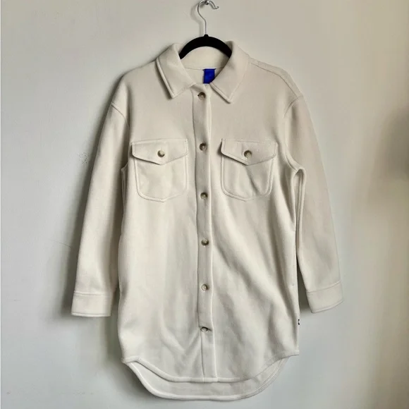 Kit and Ace Hygge Fleece Long Shirt Jacket - Picture 4 of 8